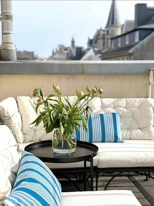 Daire Charming Penthouse In The City Center Lüksemburg